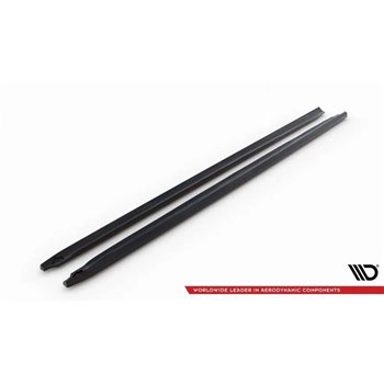 Maxton - Rajouts Des Bas De Caisse V.2 Audi A5 / A5 S-Line / S5 Coupe 8T Noir Brillant