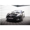 Maxton - Lame Du Pare-Chocs Avant V.1 Jaguar F-Type Mk1 Facelift Noir Brillant