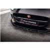 Maxton - Lame Du Pare-Chocs Avant V.1 Jaguar F-Type Mk1 Facelift Noir Brillant