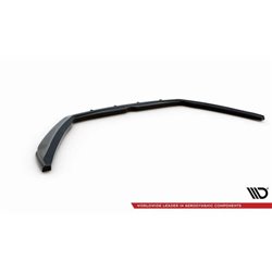 Maxton - Lame Du Pare-Chocs Avant V.1 Jaguar F-Type Mk1 Facelift Noir Brillant