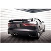 Maxton - Lames De Pare-Chocs Arrière Latérales Jaguar F-Type Mk1 Facelift Noir Brillant