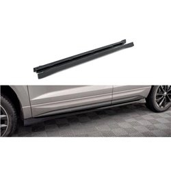 Maxton - Rajouts Des Bas De Caisse Skoda Karoq Sportline Mk1 Noir Brillant