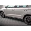 Maxton - Rajouts Des Bas De Caisse Skoda Karoq Sportline Mk1 Noir Brillant