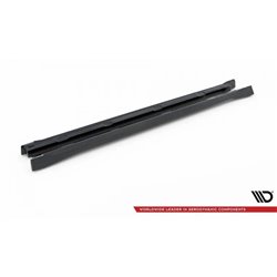 Maxton - Rajouts Des Bas De Caisse Skoda Karoq Sportline Mk1 Noir Brillant