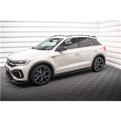 Maxton - Rajouts Des Bas De Caisse Volkswagen T-Roc R / R-Line Mk1 Noir Brillant