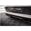 Maxton - Arriere Lame (avec une barre verticale) Volkswagen T-Roc R / R-Line Mk1 Facelift Noir Brillant