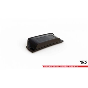 Maxton - Arriere Lame (avec une barre verticale) Volkswagen T-Roc R / R-Line Mk1 Facelift Noir Brillant