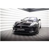 Maxton - Lame Du Pare-Chocs Avant V.2 Jaguar F-Type Mk1 Facelift Noir Brillant