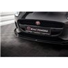 Maxton - Lame Du Pare-Chocs Avant V.2 Jaguar F-Type Mk1 Facelift Noir Brillant