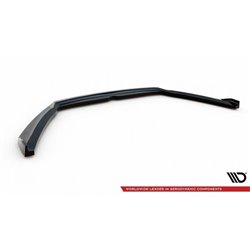 Maxton - Lame Du Pare-Chocs Avant V.2 Jaguar F-Type Mk1 Facelift Noir Brillant