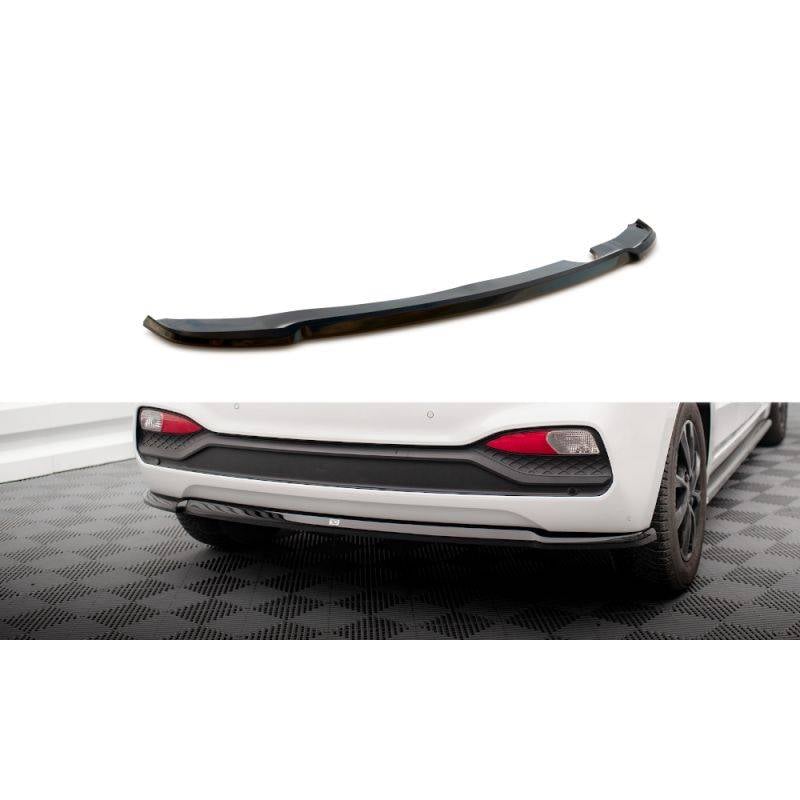 Maxton - Arriere Splitter Hyundai I20 Mk2 Facelift Noir Brillant