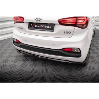 Maxton - Arriere Lame Hyundai I20 Mk2 Facelift Noir Brillant
