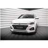 Maxton - Lame Du Pare-Chocs Avant V.2 Hyundai I20 Mk2 Facelift Noir Brillant
