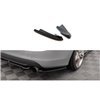 Maxton - Lames De Pare-Chocs Arrière Latérales Volvo S60 R-Design Mk2 Noir Brillant