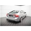 Maxton - Lames De Pare-Chocs Arrière Latérales Volvo S60 R-Design Mk2 Noir Brillant