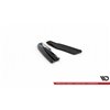Maxton - Lames De Pare-Chocs Arrière Latérales Volvo S60 R-Design Mk2 Noir Brillant