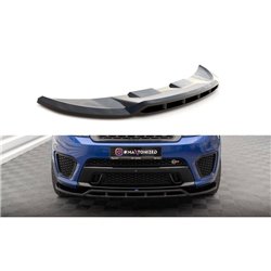 Maxton - Lame Du Pare-Chocs Avant V.2 Land Rover Range Rover Sport SVR Mk2 Noir Brillant
