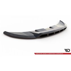 Maxton - Lame Du Pare-Chocs Avant V.2 Land Rover Range Rover Sport SVR Mk2 Noir Brillant