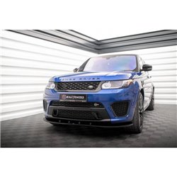 Maxton - Lame Du Pare-Chocs Avant V.1 Land Rover Range Rover Sport SVR Mk2 Noir Brillant