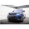 Maxton - Lame Du Pare-Chocs Avant V.1 Land Rover Range Rover Sport SVR Mk2 Noir Brillant