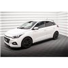 Maxton - Rajouts Des Bas De Caisse Hyundai I20 Mk2 Facelift Noir Brillant
