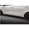 Maxton - Rajouts Des Bas De Caisse Hyundai I20 Mk2 Facelift Noir Brillant