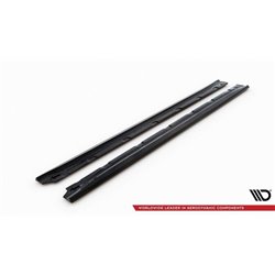 Maxton - Rajouts Des Bas De Caisse Hyundai I20 Mk2 Facelift Noir Brillant
