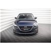Maxton - Lame Du Pare-Chocs Avant Mazda 3 Mk3 Noir Brillant