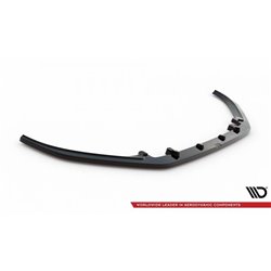 Maxton - Lame Du Pare-Chocs Avant Mazda 3 Mk3 Noir Brillant