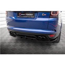 Maxton - Arriere Lame (avec une barre verticale) Land Rover Range Rover Sport SVR Mk2 Noir Brillant