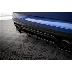 Maxton - Arriere Lame (avec une barre verticale) Land Rover Range Rover Sport SVR Mk2 Noir Brillant