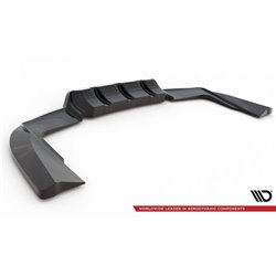 Maxton - Arriere Lame (avec une barre verticale) Land Rover Range Rover Sport SVR Mk2 Noir Brillant