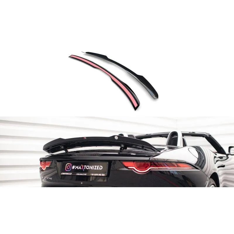 Maxton - Spoiler Cap Jaguar F-Type Mk1 Facelift Noir Brillant