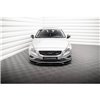 Maxton - Lame Du Pare-Chocs Avant V.1 Volvo S60 R-Design Mk2 Noir Brillant
