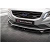 Maxton - Lame Du Pare-Chocs Avant V.1 Volvo S60 R-Design Mk2 Noir Brillant