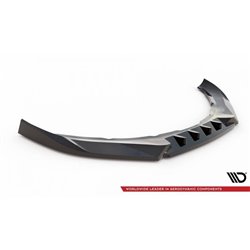 Maxton - Lame Du Pare-Chocs Avant V.1 Volvo S60 R-Design Mk2 Noir Brillant