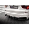 Maxton - Street Pro Central Diffuseur Arriere BMW X3 M-Pack F25 Noir