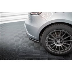 Maxton - Lames De Pare-Chocs Arrière Latérales Porsche Macan Mk1 Facelift 2 Noir Brillant