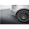 Maxton - Lames De Pare-Chocs Arrière Latérales Porsche Macan Mk1 Facelift 2 Noir Brillant
