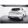 Maxton - Lames De Pare-Chocs Arrière Latérales Porsche Macan Mk1 Facelift 2 Noir Brillant