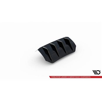 Maxton - Diffuseur Arrière Complet Porsche Macan Mk1 Facelift 2 Noir Brillant
