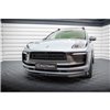 Maxton - Lame Du Pare-Chocs Avant Porsche Macan Mk1 Facelift 2 Noir Brillant