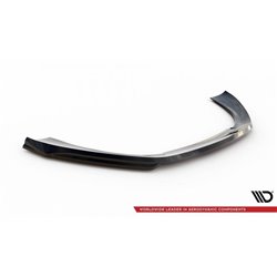 Maxton - Lame Du Pare-Chocs Avant Porsche Macan Mk1 Facelift 2 Noir Brillant