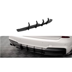 Maxton - Street Pro Central Diffuseur Arriere BMW X3 M-Pack F25 Rouge