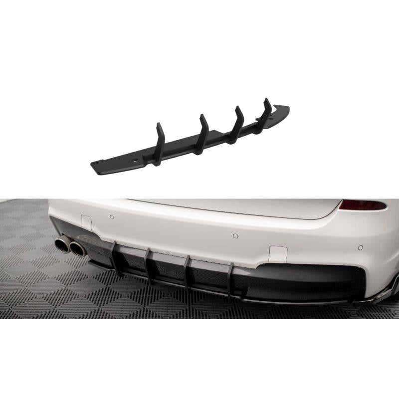 Maxton - Street Pro Central Diffuseur Arriere BMW X3 M-Pack F25 Rouge