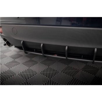 Maxton - Street Pro Central Diffuseur Arriere Mazda 3 Mk3 Rouge