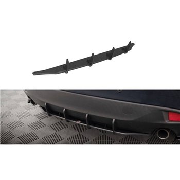 Maxton - Street Pro Central Diffuseur Arriere Mazda 3 Mk3 Noir-Rouge