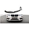 Maxton - Lame Du Pare-Chocs Avant BMW X3 M-Pack F25 Noir Brillant