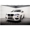 Maxton - Lame Du Pare-Chocs Avant BMW X3 M-Pack F25 Noir Brillant