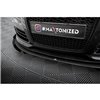 Maxton - Street Pro Lame Du Pare-Chocs Avant Audi RS6 Avant C6 Noir-Rouge + Rabats Brillant